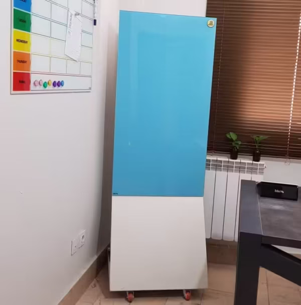 تخته وایت برد پرتابل 60*120